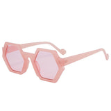 Fashion Polygonal Sunglasses Men's And Women's Cross-border Sun Glasses