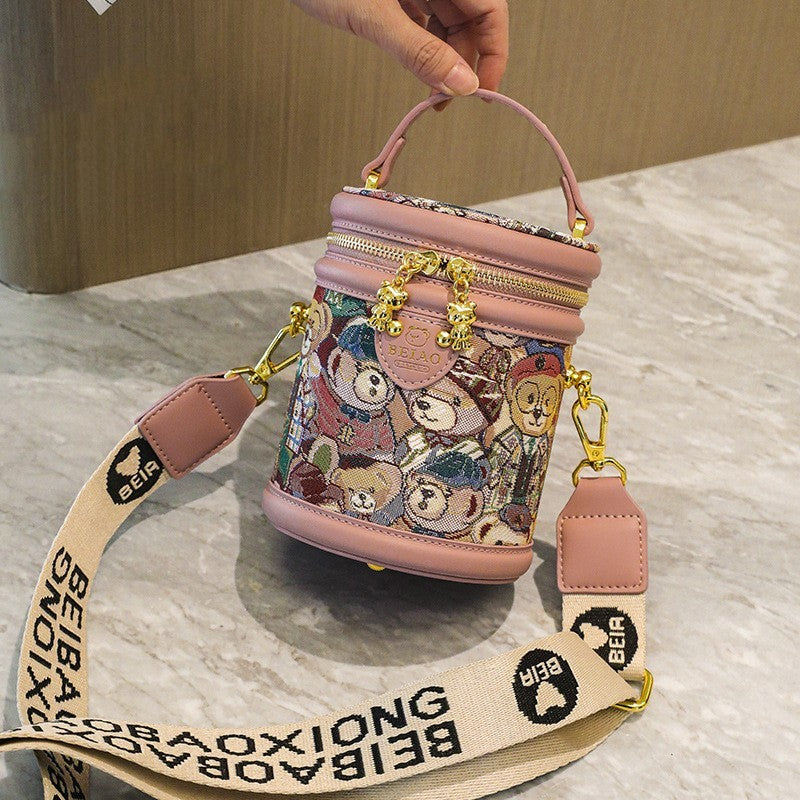 Special-interest Design Cartoon Bear Women's Bag