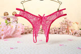 Women's Nylon Lace Thong Lightweight