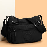 Trendy Water-repellent Nylon Crossbody Cloth Bag