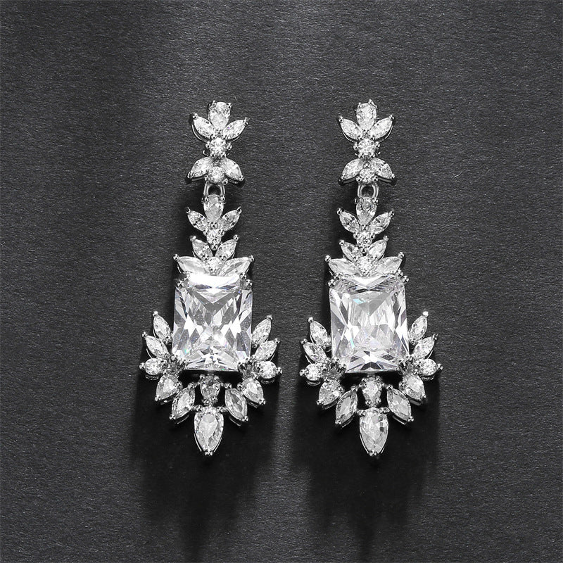 Fashion Personality Water Drop Earrings Women