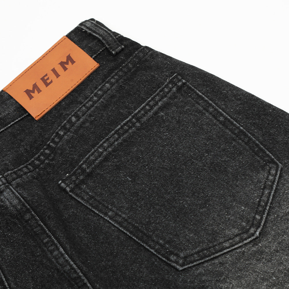 Fashion Washed White Jeans For Men