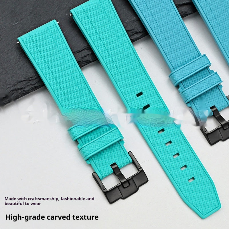 Applicable Fluororubber Strap For Men