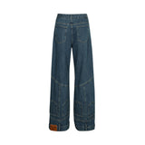 Fashion Personality Denim Trousers Men