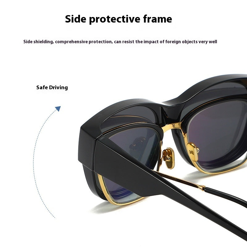 Polarized Light Myopia Set Of Glasses Sun Protection And Sunshade