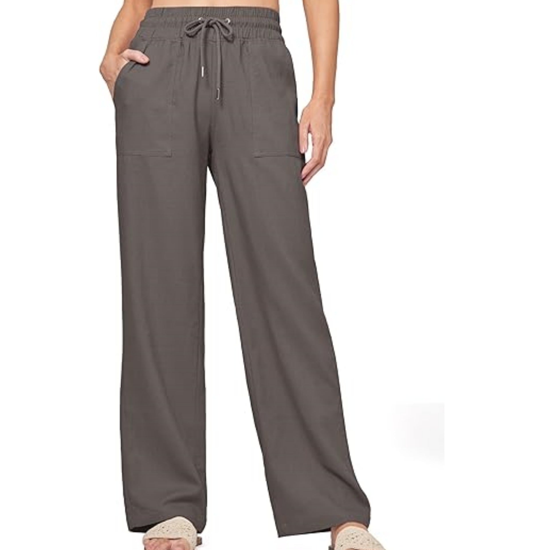 Women's Linen Wide-leg Cotton And Linen Casual Beach Summer Pants