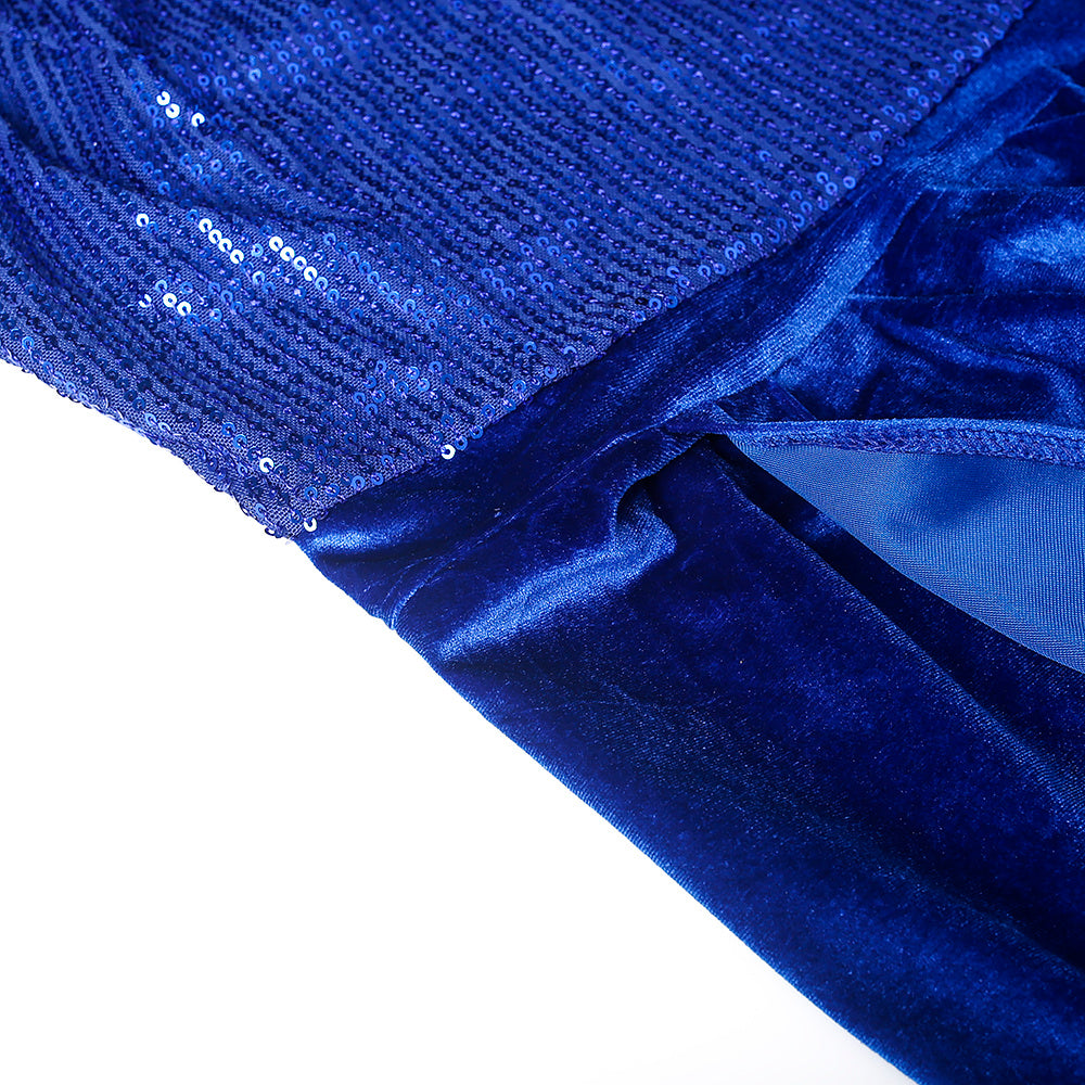 New African Sequined Banquet Evening Dress