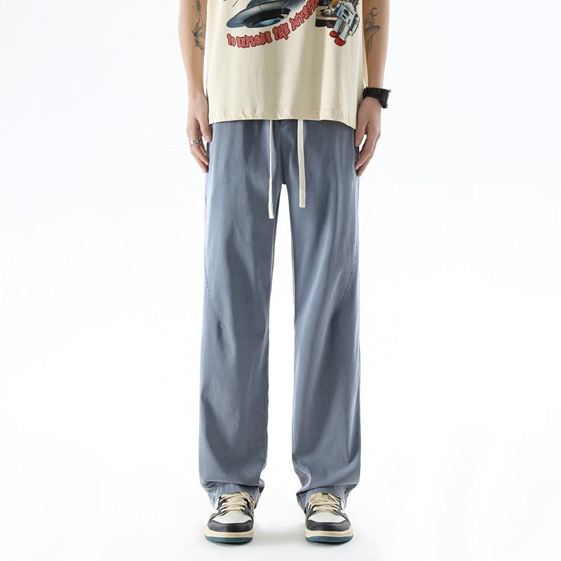 Lyocell Tencel Ice Jeans For Men