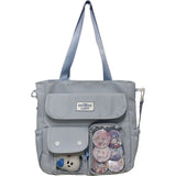 Japanese Handbag Large Capacity Student Class Tote Bag Campus Bag