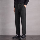 Fall Winter Men Straight Casual Pants