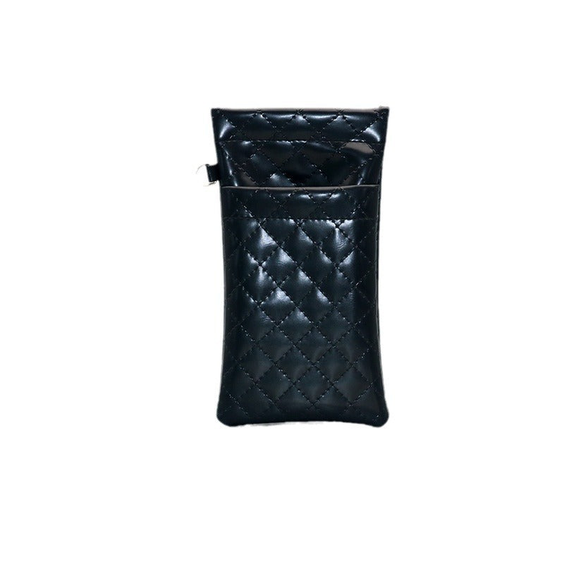 Double Layer Sun Glasses Leather Waterproof Buggy Bag