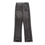 Distressed Wide-leg Jeans For Men
