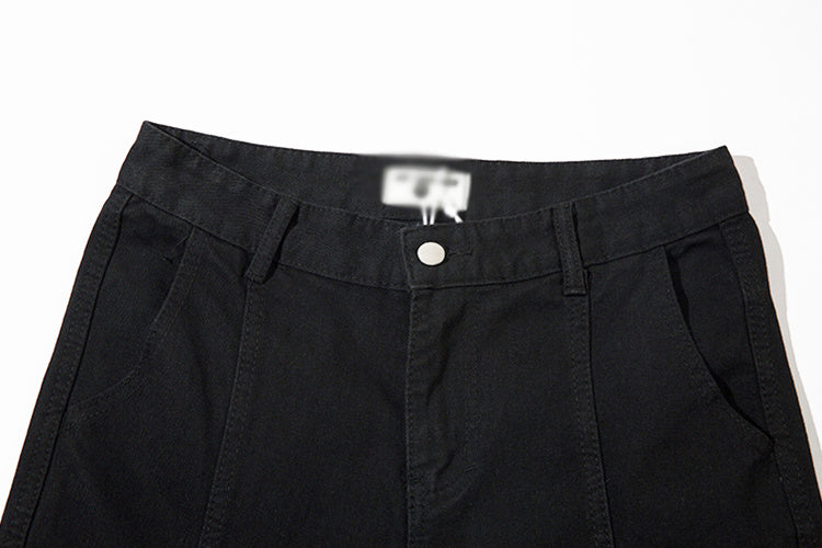 Fashion American Trousers Breasted Jeans Men