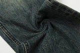 American Retro Tattered Jeans Denim Trousers Men