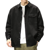 Casual Long Sleeve Shirt Cardigan Jacket