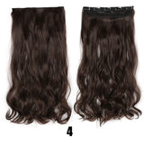 Women's Big Wavy Long Curly Hair Extensions Are Naturally Fluffy And No Trace