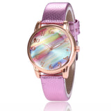 Trendy And Fashionable Rainbow Face Women's Watch