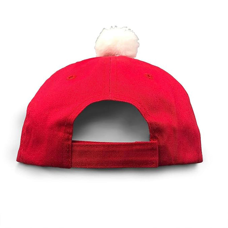 Vintage Santa Baseball Cap - Unisex Adult Adjustable Christmas Hat  Festive Headwear