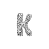 Retro Trend 26 English Micro Inlaid Zirconium Letter Bracelet