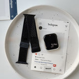 Upgraded Double Loop Knitted Nylon Magnetic Buckle Strap