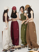 Paratroopers Workwear Casual Pants Summer Hip Hop Dancing
