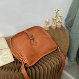 High-grade Messenger Bag Special-interest Design Textured One-shoulder Bag All-matching