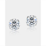 New Fashion All-matching Women's S925 Sterling Silver Stud Earrings