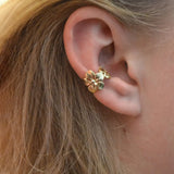 Beach Vacation Style Starfish Scallop Eardrops Earrings