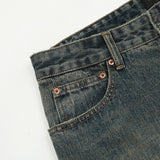 Vintage Washed Skinny Jeans For Men