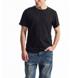 Simple Half Sleeve Men's Tops Loose