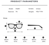 Retro Simple Square Sun Glasses