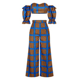 New Digital Print Women's African Fashion Set