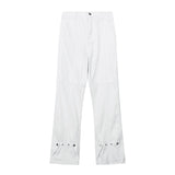 Fashion American Trousers Breasted Jeans Men