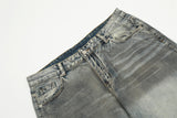 Gradient Washed Ripped Jeans For Men