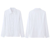 Fashion Casual Long Sleeve Cardigan Button-down Shirt Top