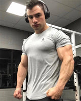 Round Neck Short-sleeve Tights Training Workout Clothes
