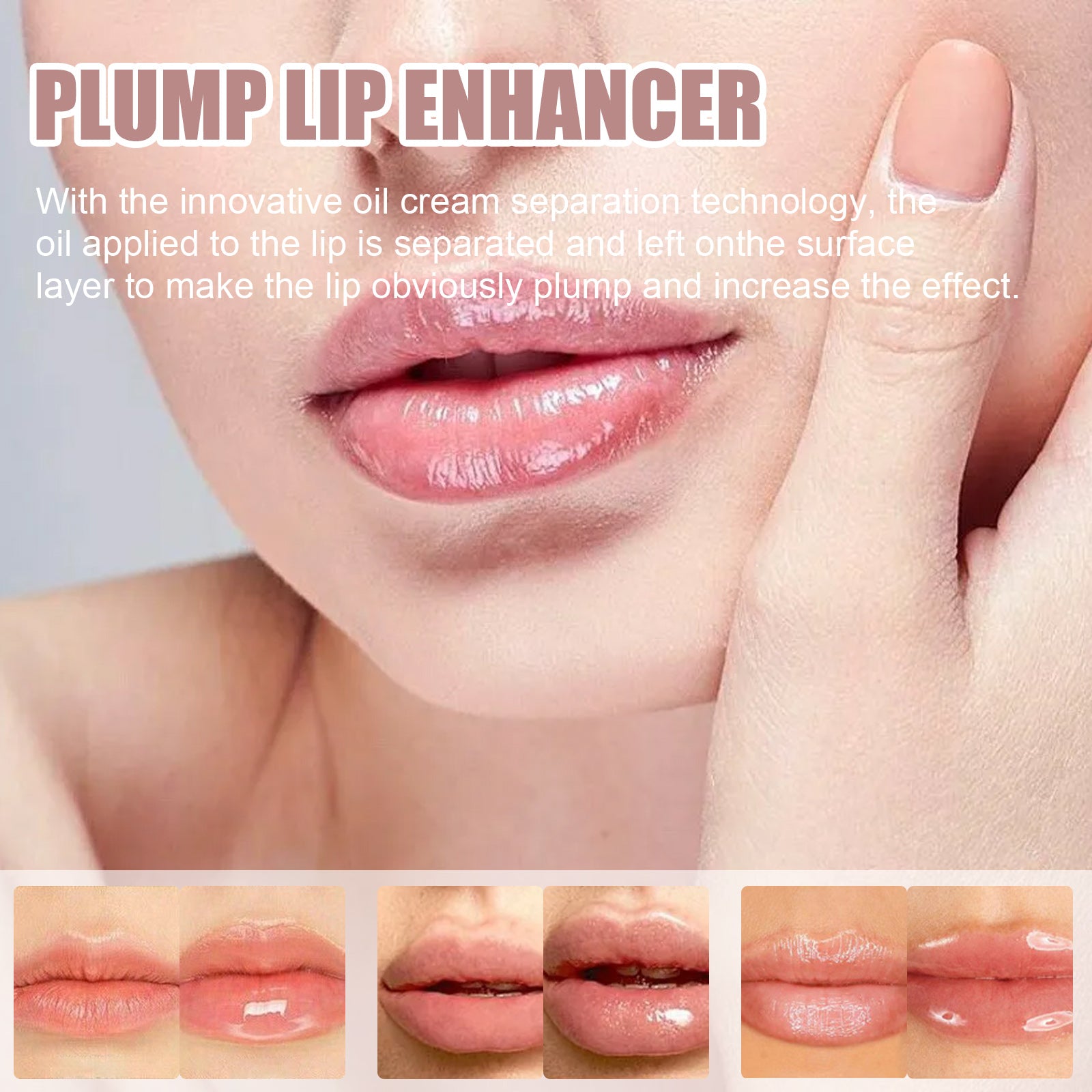 EELHOE Day And Night Lip Moisturizing Capsules, Hydrate, Increase Lip Elasticity, Plump Lips, And Lip-enhancing Liquid