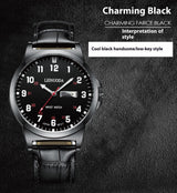 Numbers Surface Waterproof Quartz Simple Men's Watch