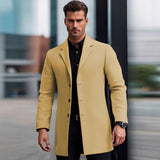 Lapel European And American Lapel Slim Coat