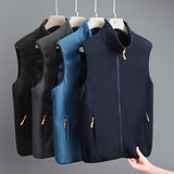Japanese Fishing Suits Couple Vest Polar Fleece Vest Jacket Warm