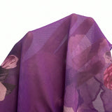 European And American Design Sense French Sweet Flower Blooming Lace-up Square Collar Long Sleeve Shirt