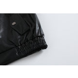 Plaid Stitching Two-side Jacket Coat