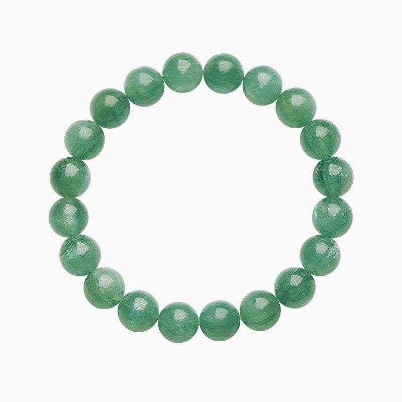Natural Green Blue Crystal Bracelet Two-tone Symbiosis