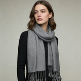 2pcs Modern Edge With Classic Colors Black White Graphic Jacquard Scarf ,Luxe Look For Evening Wear,Scarf,vacation,daily Life,evening Party,Office Appropriate Subtlety For Women Men