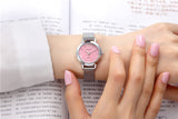 Women's Watch Small Quartz Steel Mesh Belt