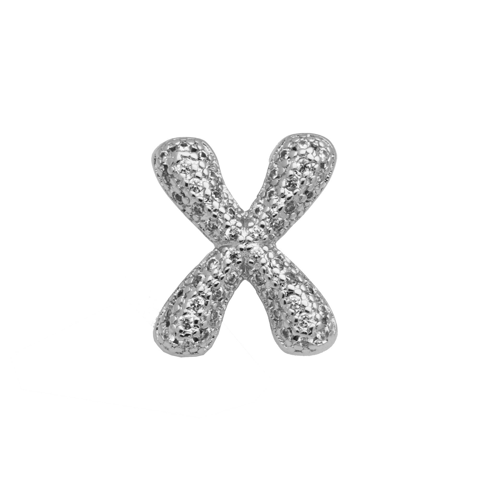 Retro Trend 26 English Micro Inlaid Zirconium Letter Bracelet