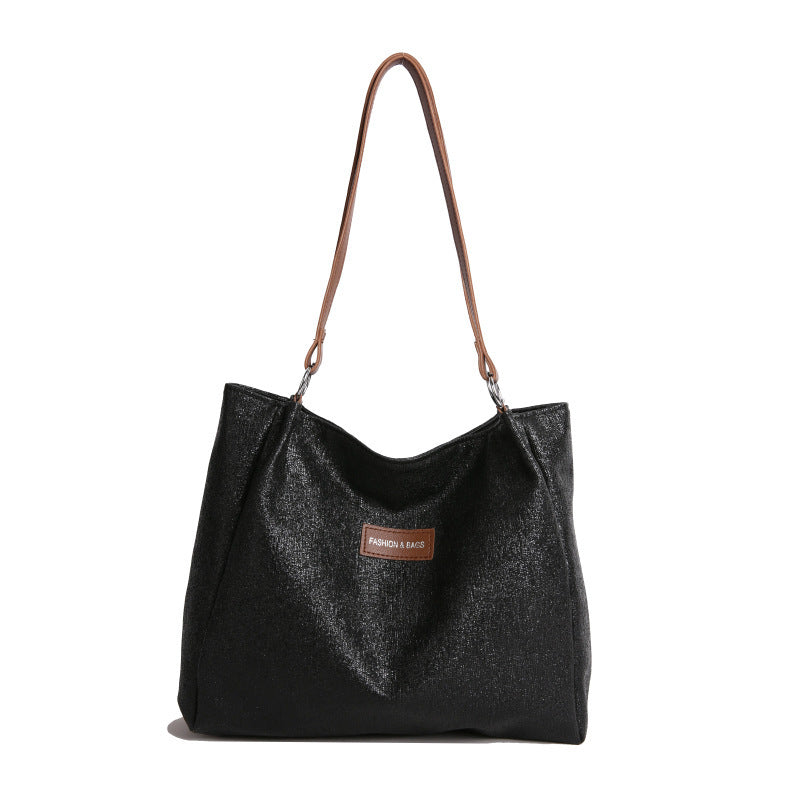 Women's Shoulder Underarm Tote Large Capacity Simple Commuter Bag