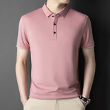 Men's Short-sleeved T-shirt Clothing For Middle-aged Dad Loose Casual