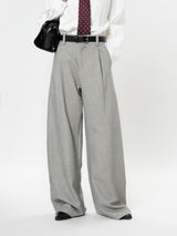 Profile Suit Pants Vertical And Smooth Casual Straight Trousers