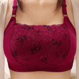 Tube Top Underwear Ladies Underwired Bra Anti-sagging Thin Push-up Adjustable Big Chest Small